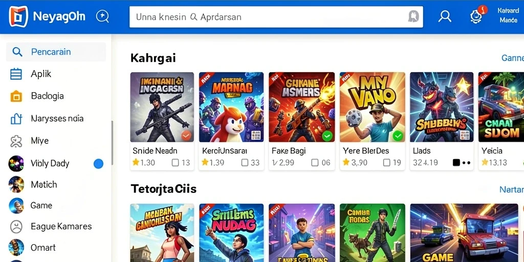 Misi seru yang membangkitkan semangat bermain.