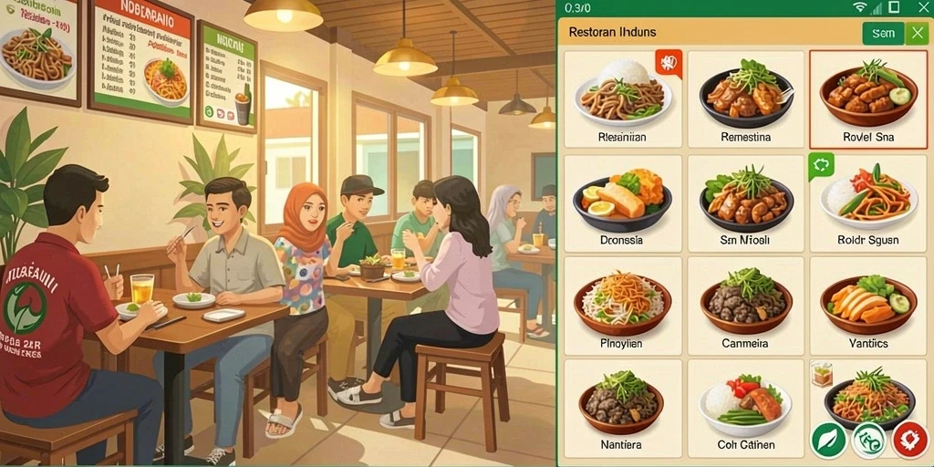 Tampilan karakter yang penuh warna dan detail.