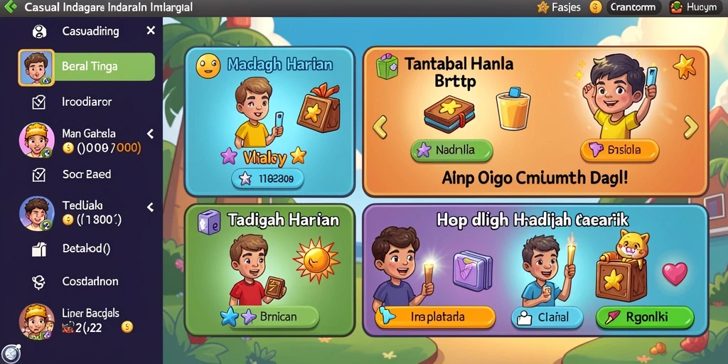 Fitur multiplayer untuk bermain bersama teman atau pemain lain.
